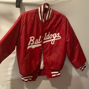 VINTAGE BULLDOGS VARSITY JACKET